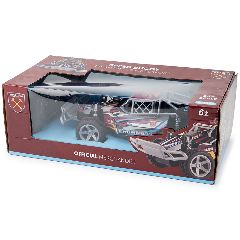 Official West Ham United FC Radio Control Speed Buggy 1:18 Scale