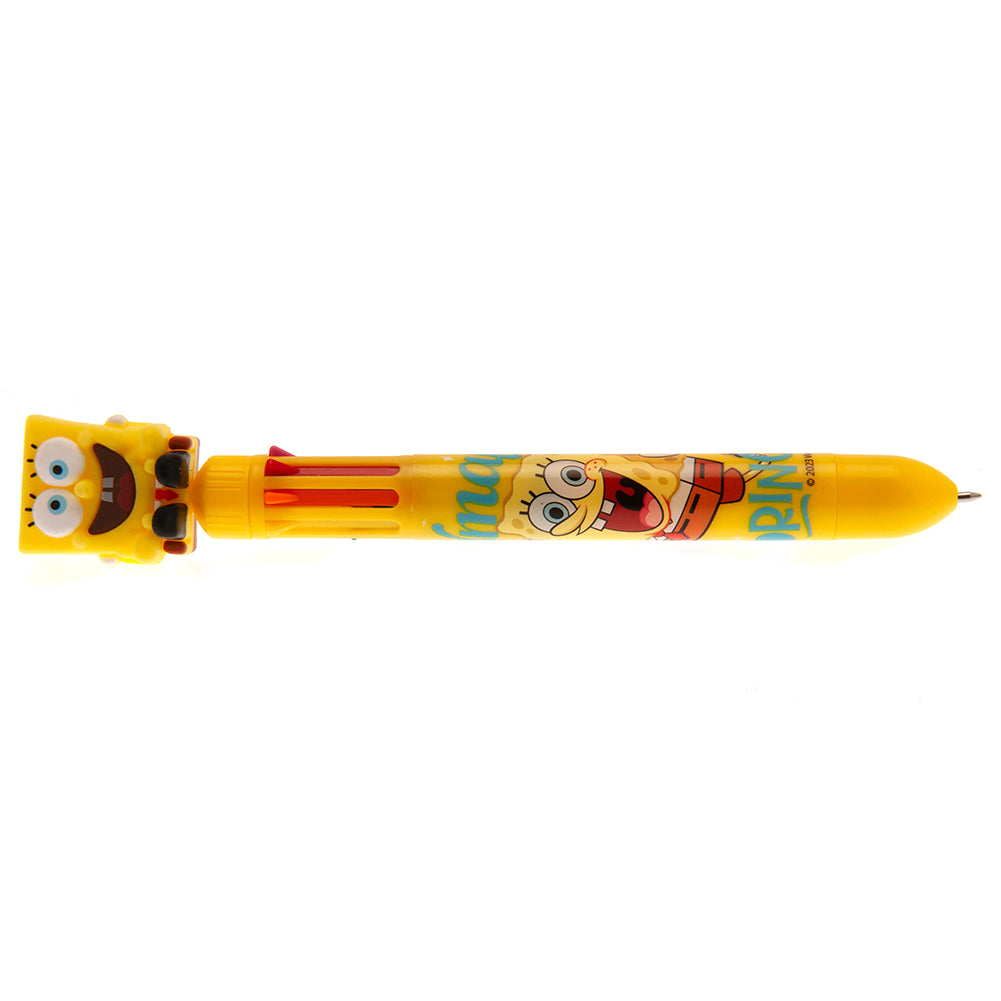 Official SpongeBob SquarePants Multi Coloured Pen