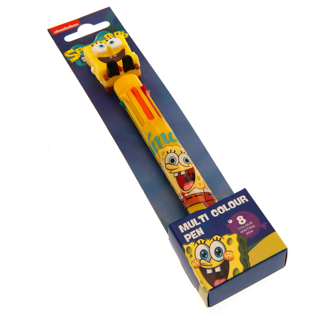 Official SpongeBob SquarePants Multi Coloured Pen