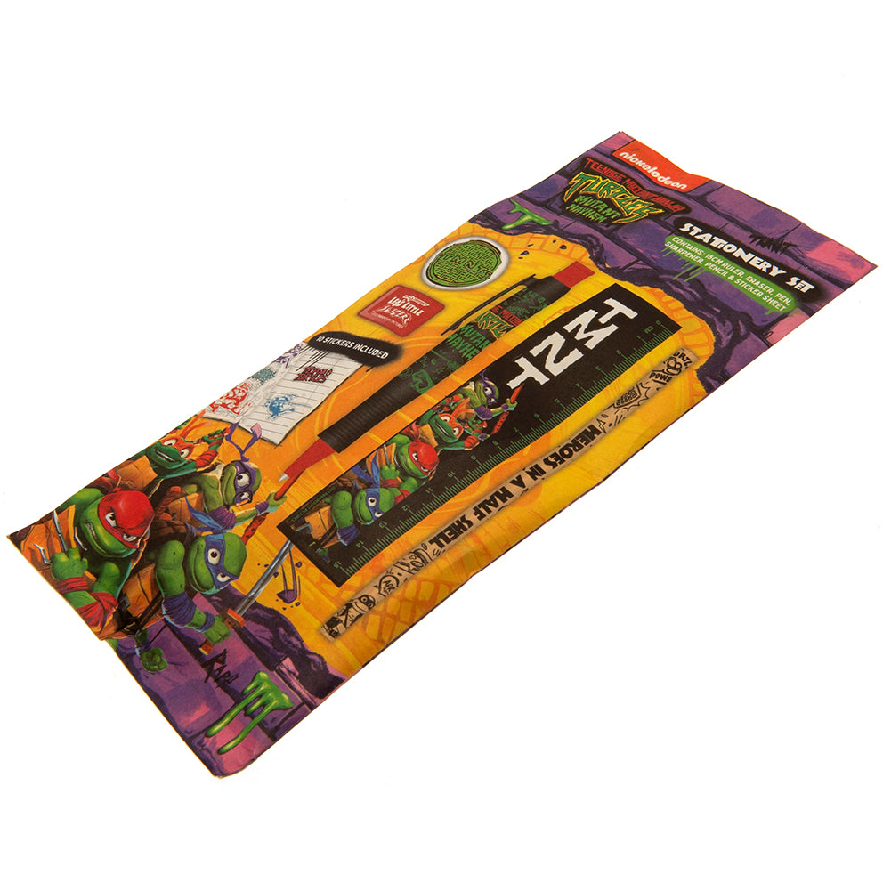 Official Teenage Mutant Ninja Turtles 6pc Stationery Set