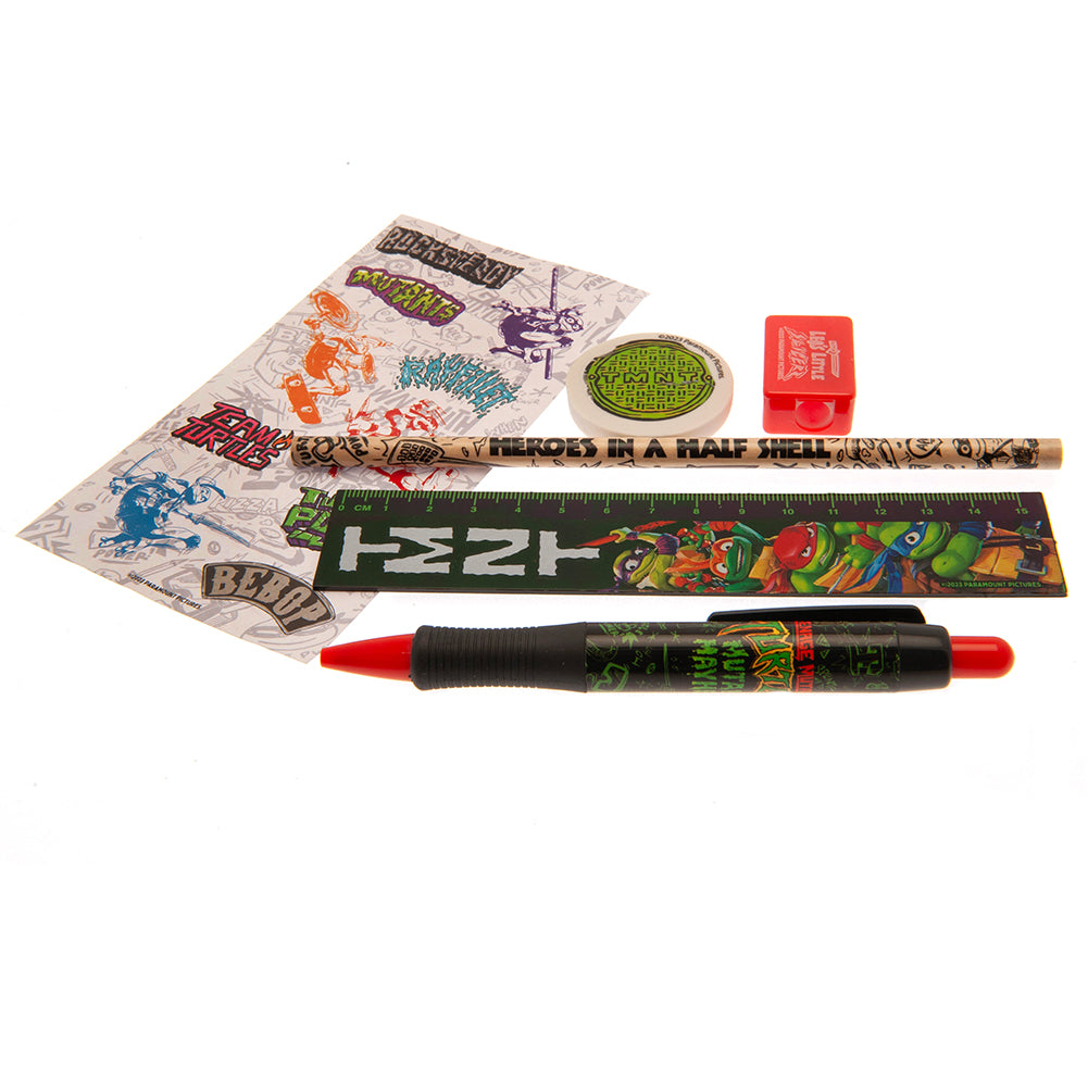 Official Teenage Mutant Ninja Turtles 6pc Stationery Set