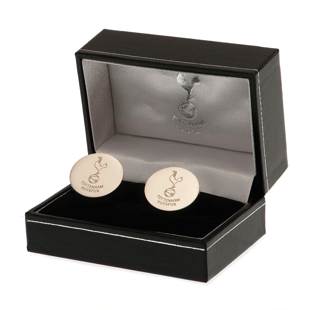 Official Tottenham Hotspur FC Stainless Steel Round Cufflinks