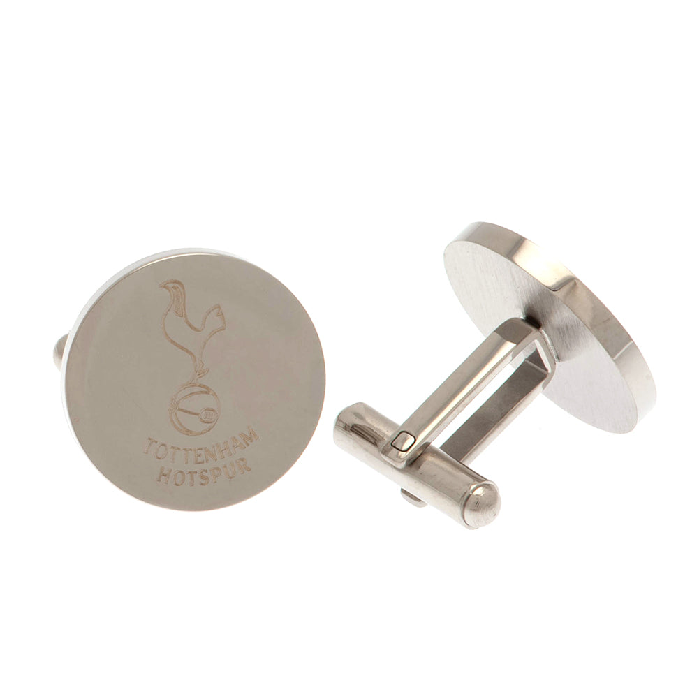 Official Tottenham Hotspur FC Stainless Steel Round Cufflinks