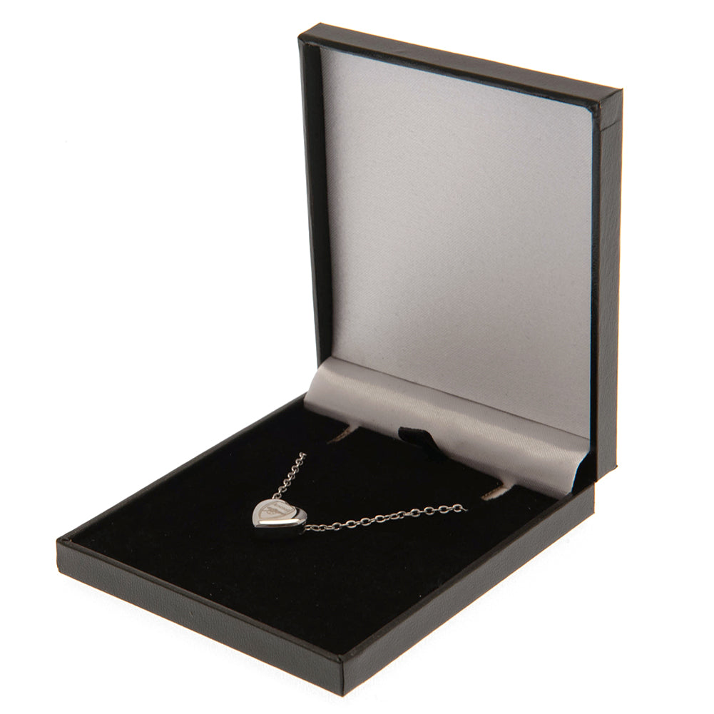 Official Arsenal FC Stainless Steel Heart Necklace