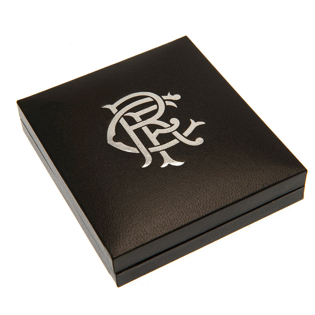 Official Rangers FC Stainless Steel Heart Necklace