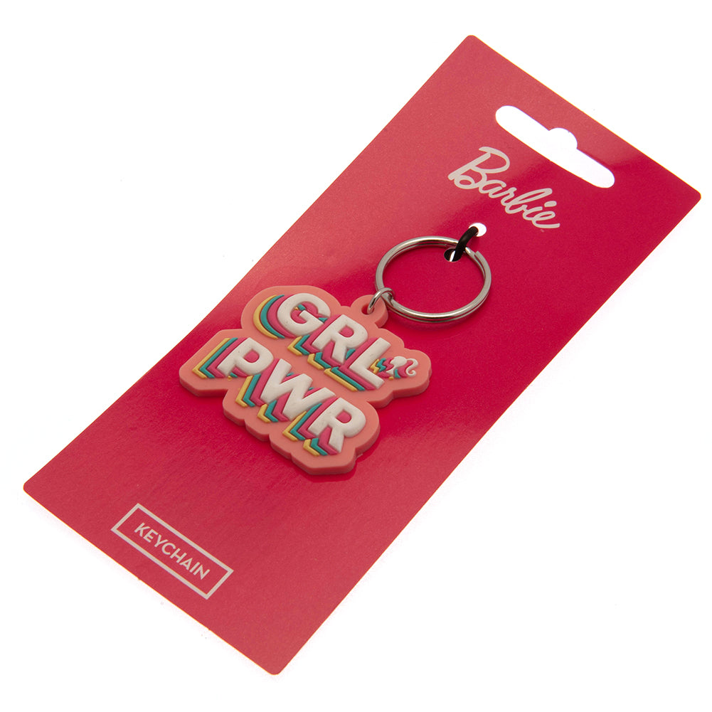 Official Barbie PVC Keyring