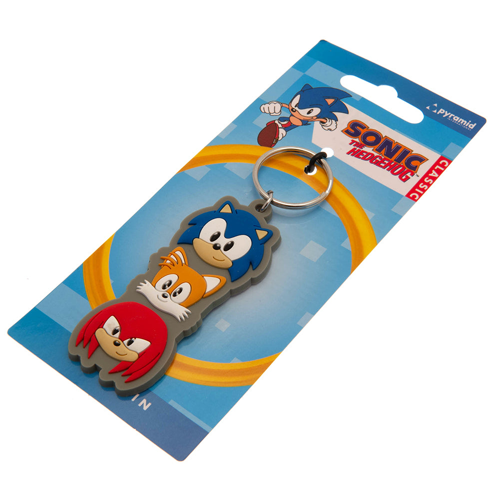 Official Sonic The Hedgehog PVC Keyring