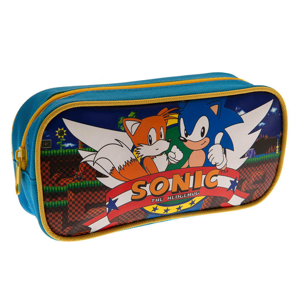 Official Sonic The Hedgehog Pencil Case