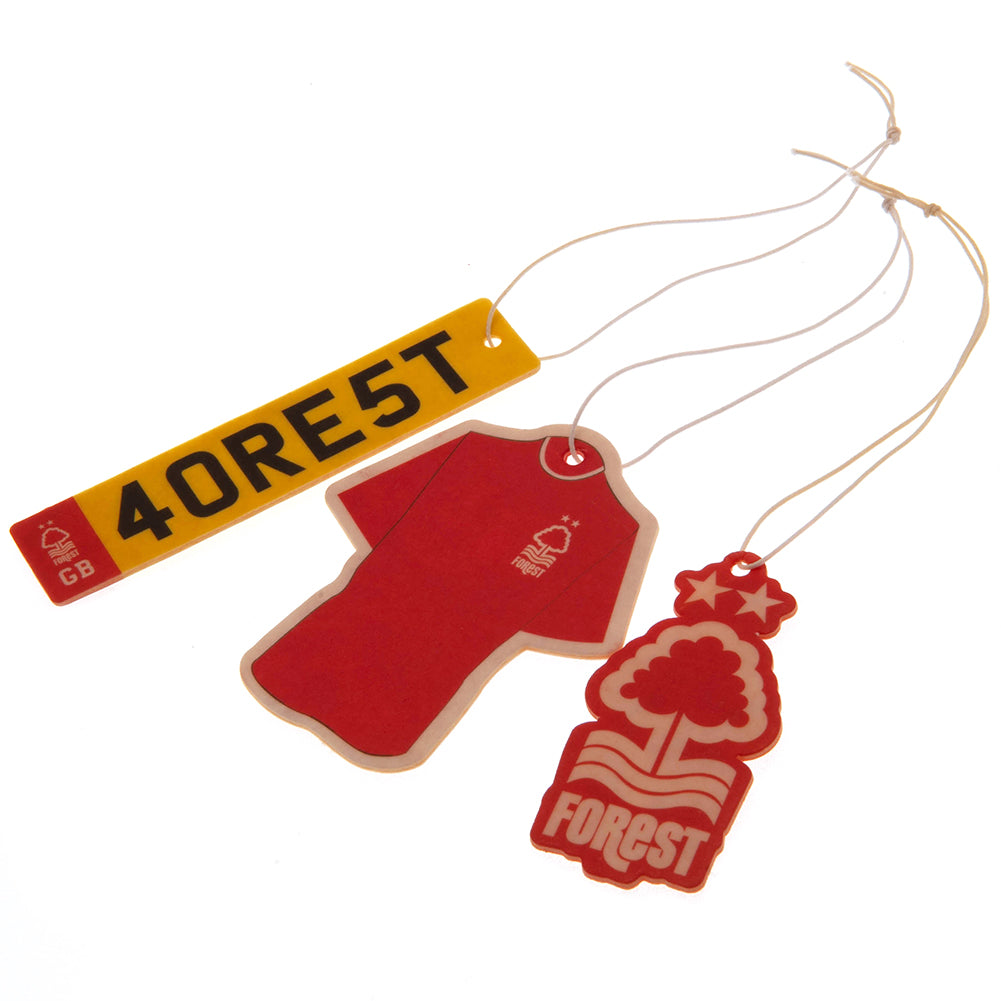 Official Nottingham Forest FC 3pk Air Freshener