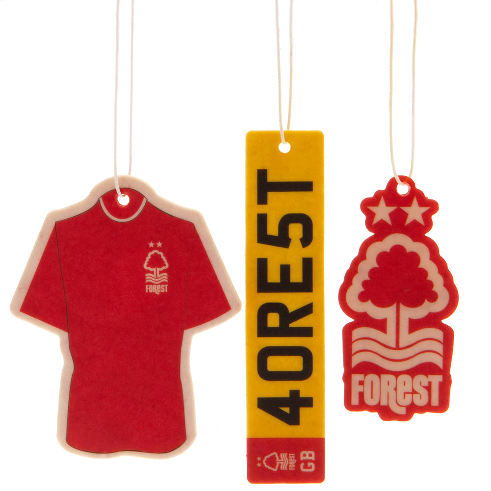 Official Nottingham Forest FC 3pk Air Freshener