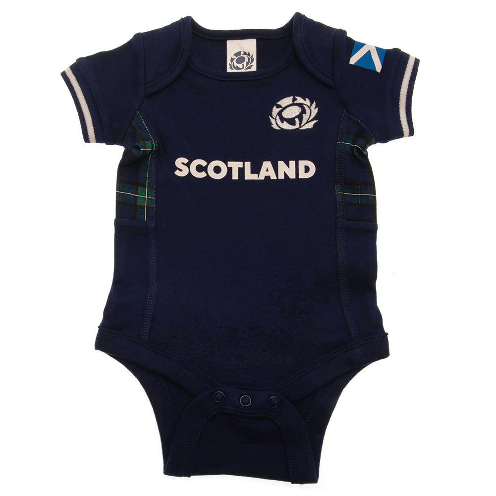 Official Scotland RU 2 Pack Bodysuit 3/6 mths GT