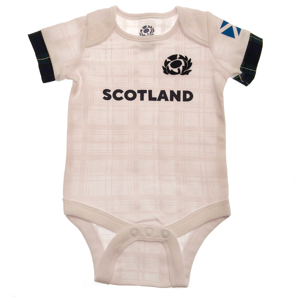 Official Scotland RU 2 Pack Bodysuit 3/6 mths GT