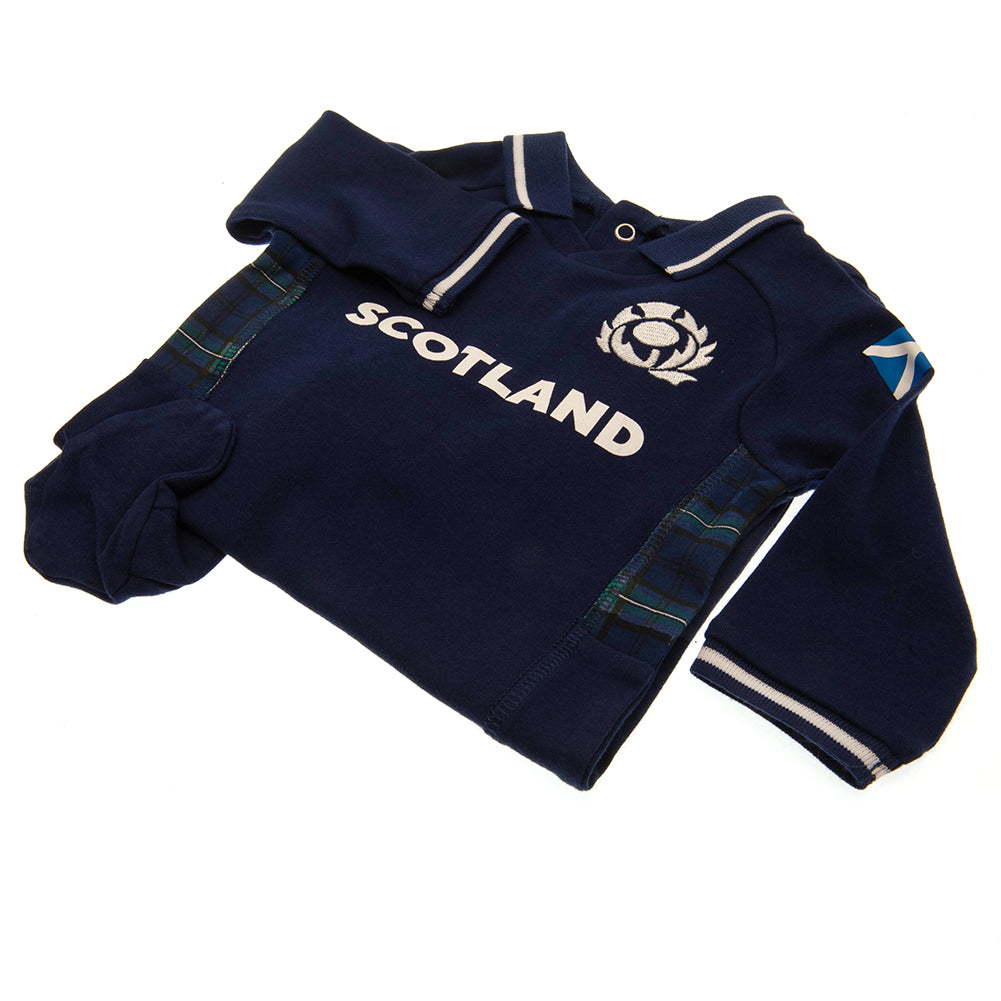 Official Scotland RU Sleepsuit 6/9 mths GT