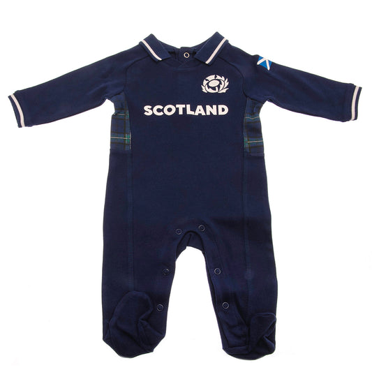 Official Scotland RU Sleepsuit 6/9 mths GT