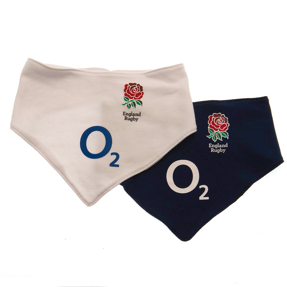 Official England RFU 2 Pack Bibs PC