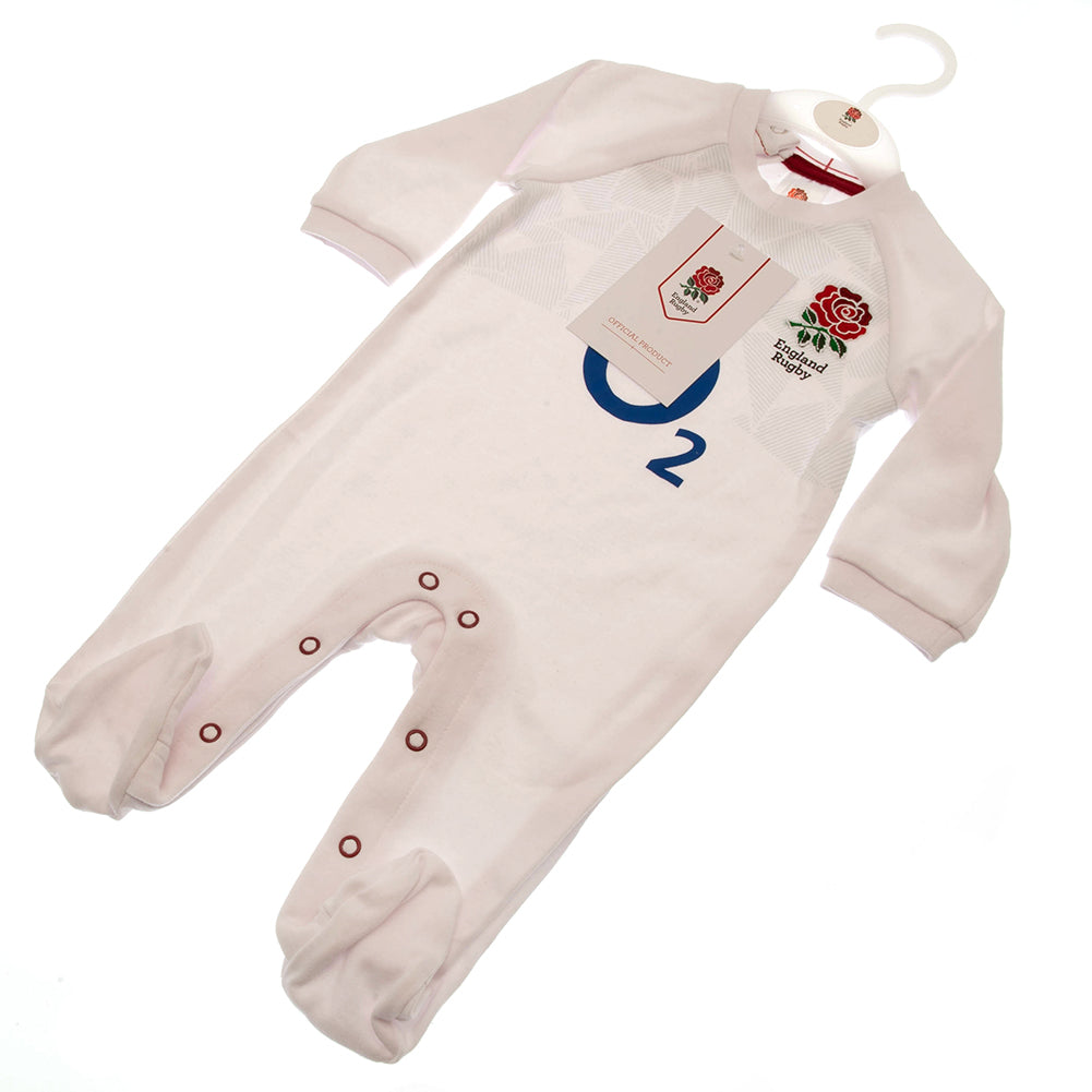 Official England RFU Sleepsuit 3/6 mths PC