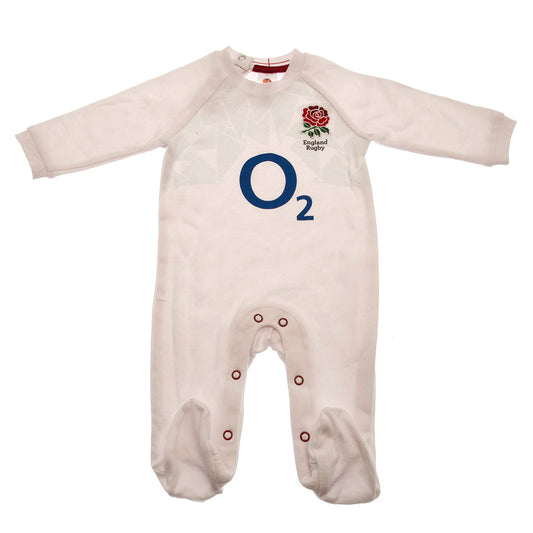 Official England RFU Sleepsuit 0/3 mths PC