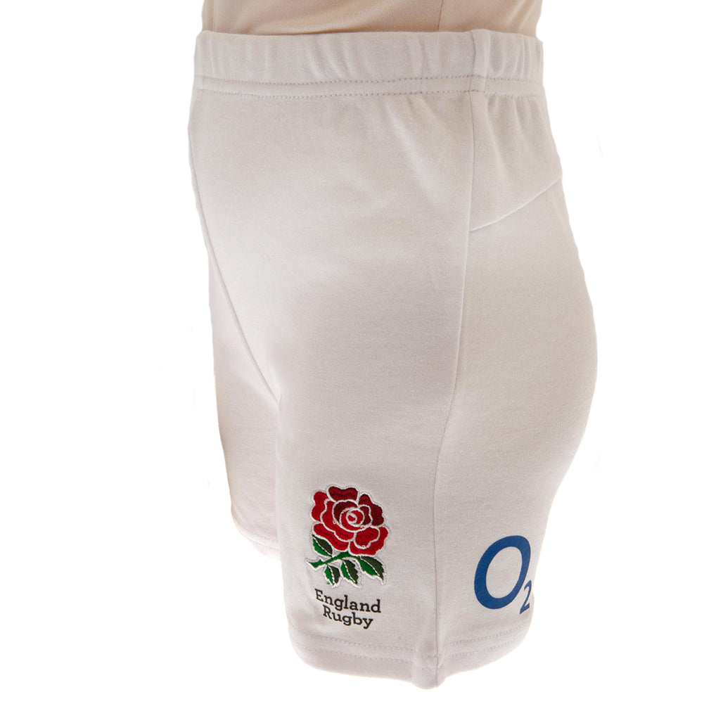 Official England RFU Shirt & Short Set 6/9 mths PC