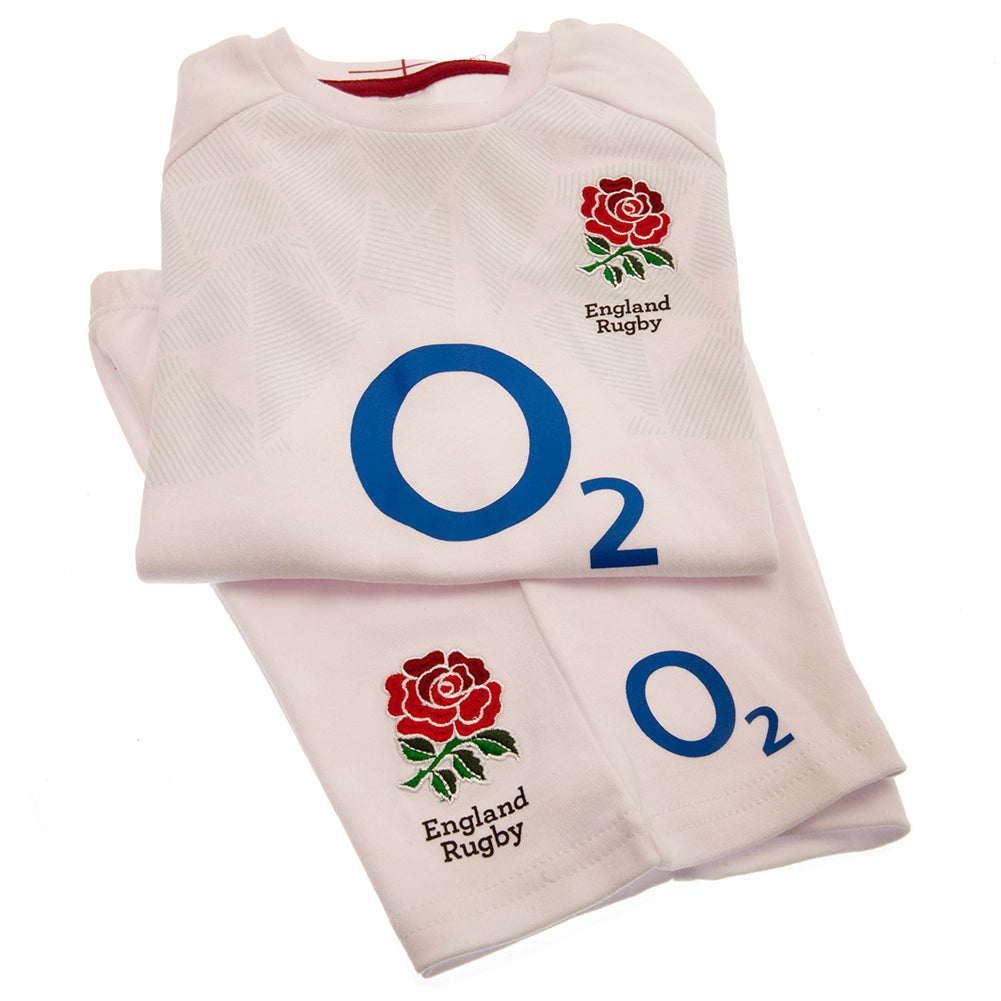 Official England RFU Shirt & Short Set 6/9 mths PC