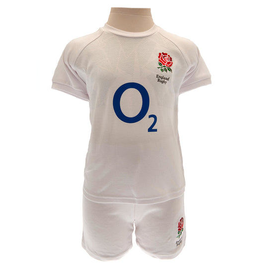 Official England RFU Shirt & Short Set 9/12 mths PC