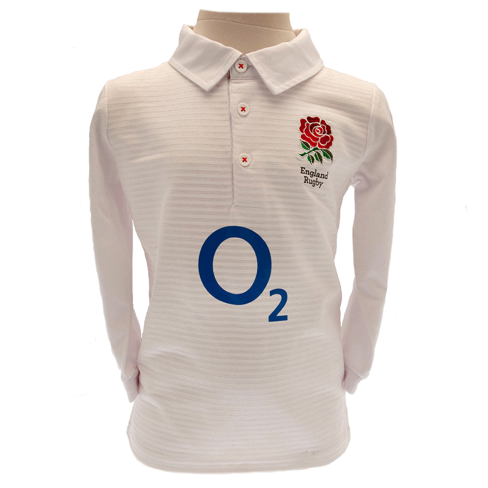 Official England RFU Rugby Jersey 2/3 yrs PC