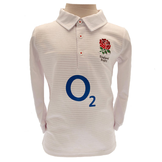 Official England RFU Rugby Jersey 2/3 yrs PC