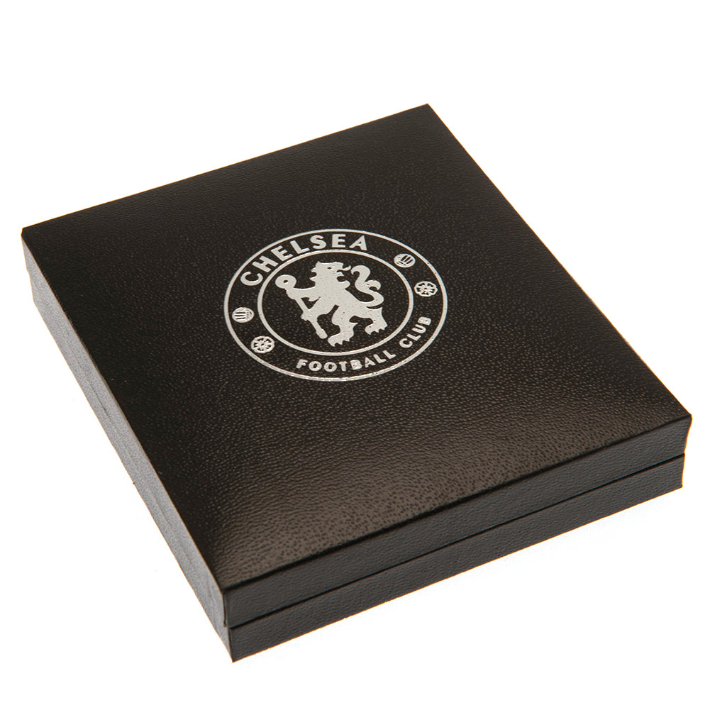 Official Chelsea FC Silver Plated Boxed Pendant CR