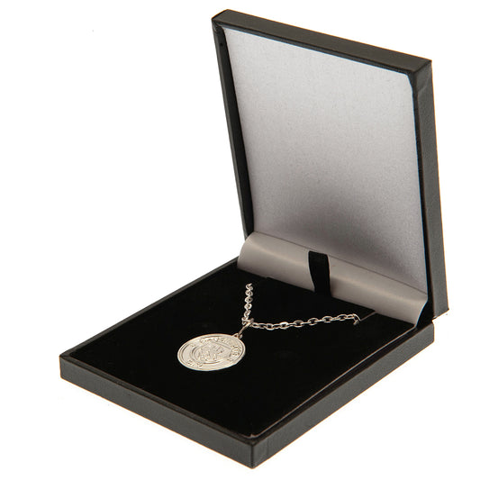 Official Manchester City FC Silver Plated Boxed Pendant