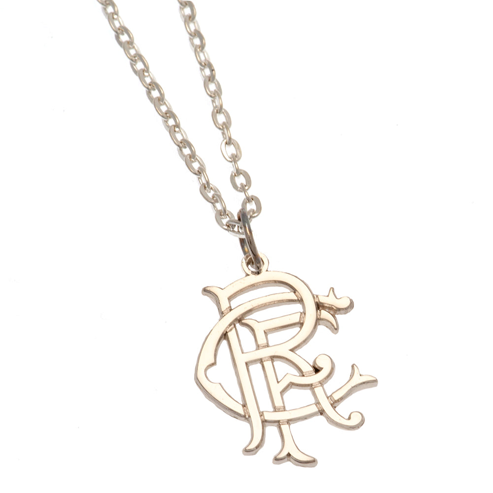 Official Rangers FC Silver Plated Boxed Pendant