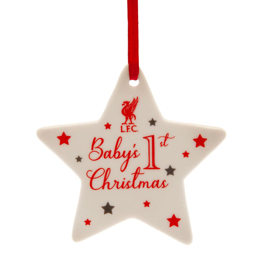 Official Liverpool FC Baby's First Christmas Decoration