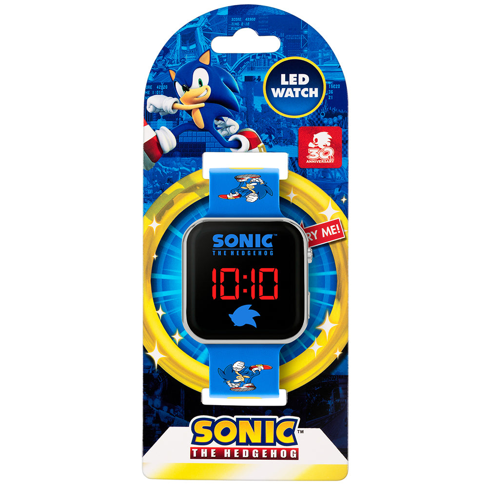 Official Sonic The Hedgehog Junior LED Watch