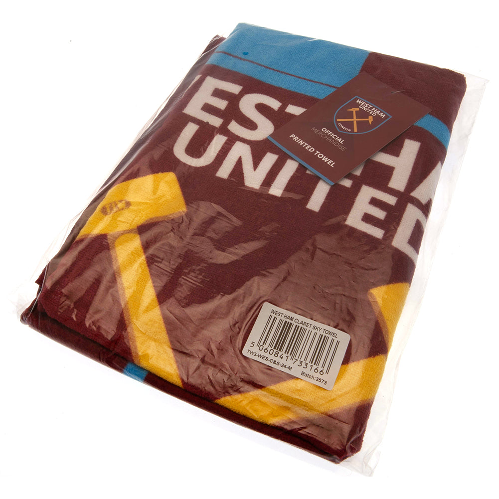 Official West Ham United FC Towel