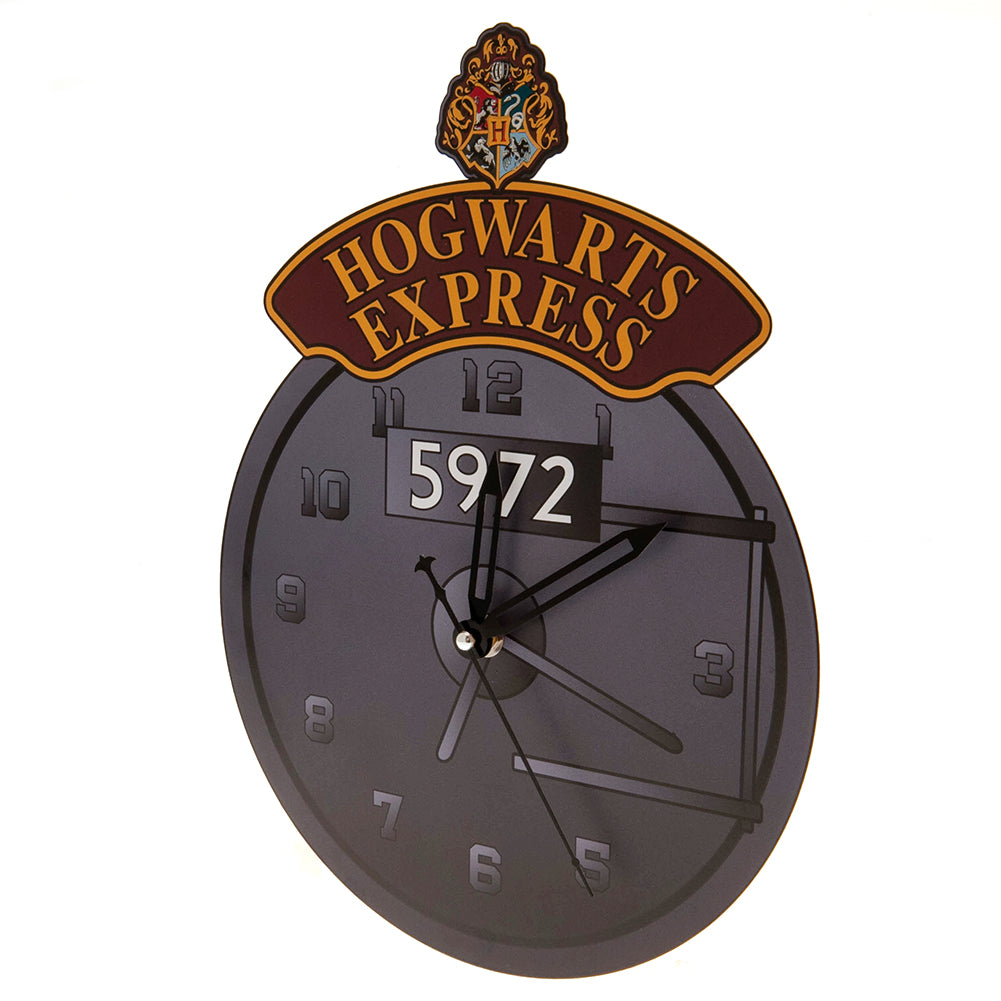 Official Harry Potter Premium Metal Wall Clock Hogwarts Express