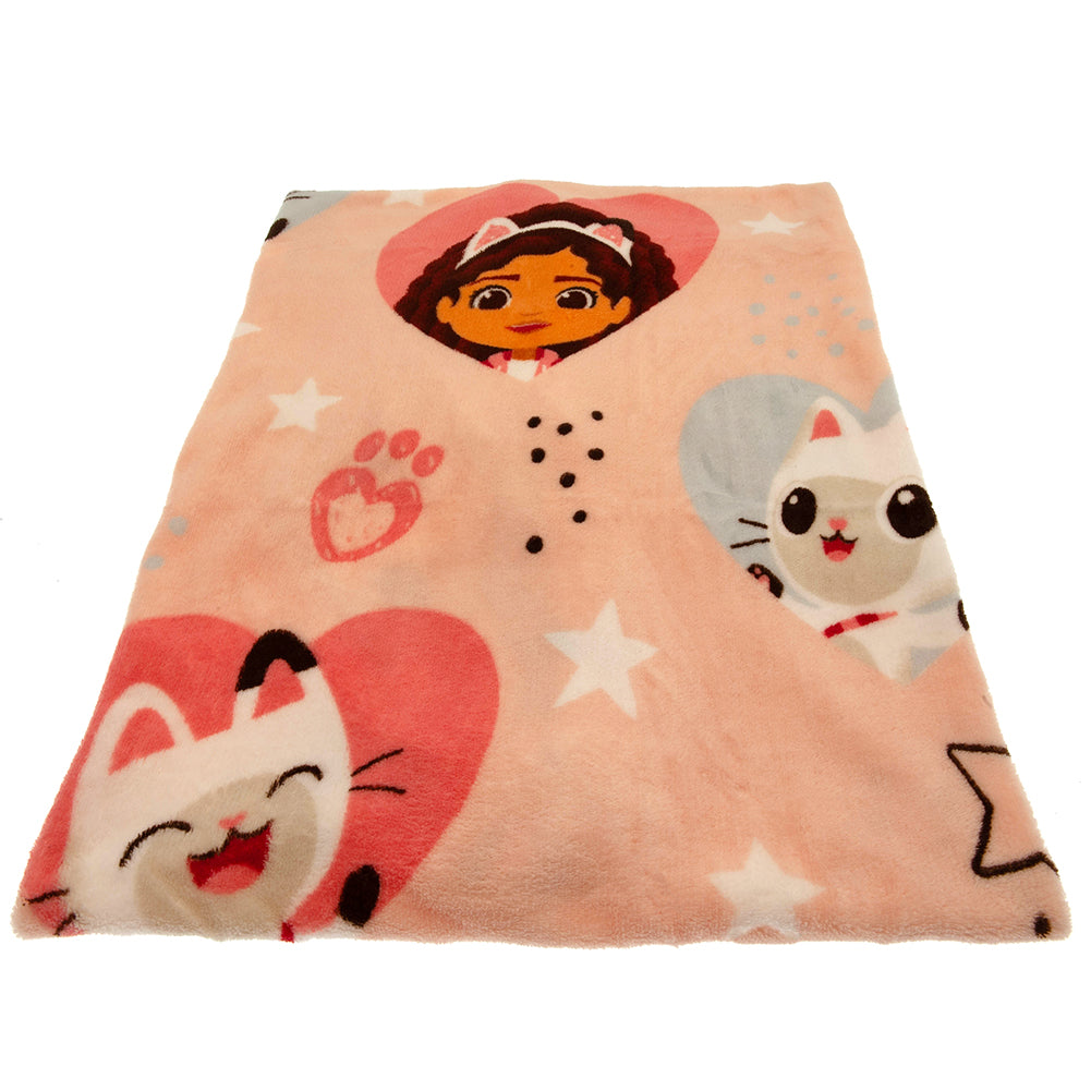 Official Gabby's Dollhouse Fleece Blanket