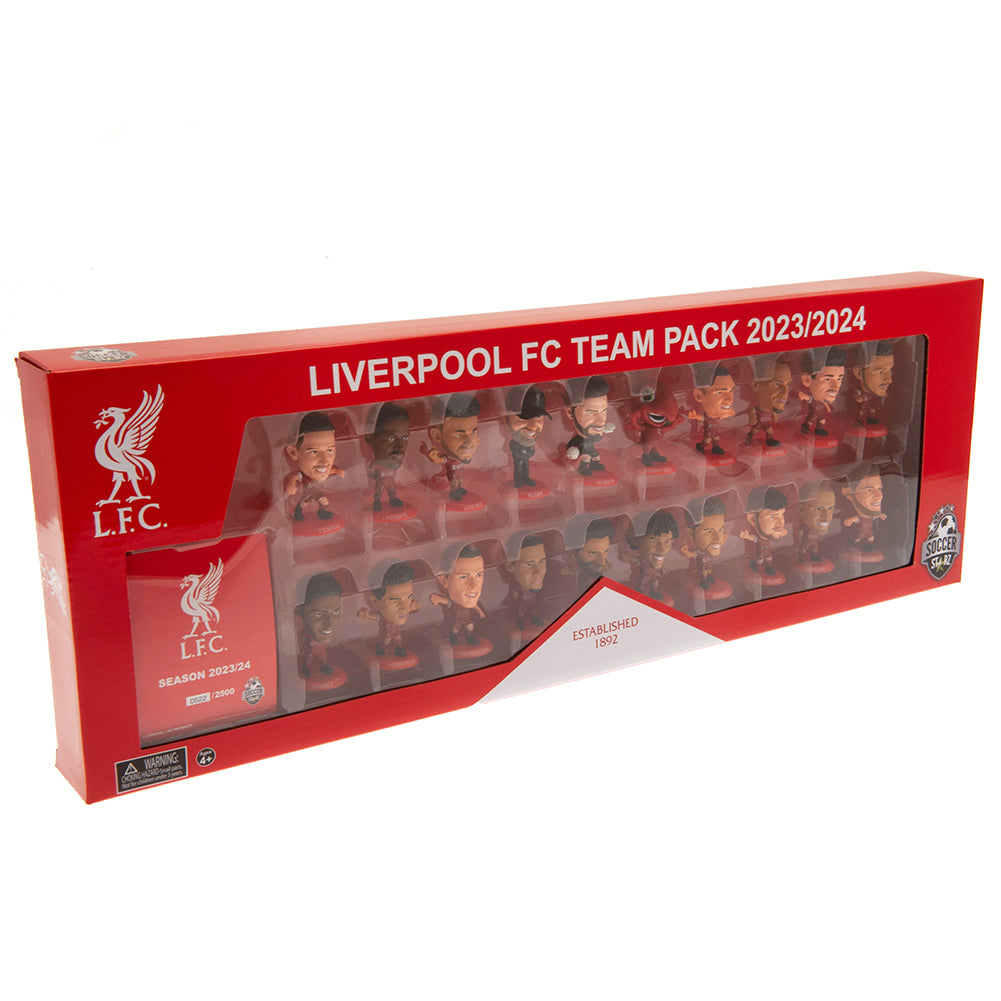 Official Liverpool FC SoccerStarz 20 Player Team Pack