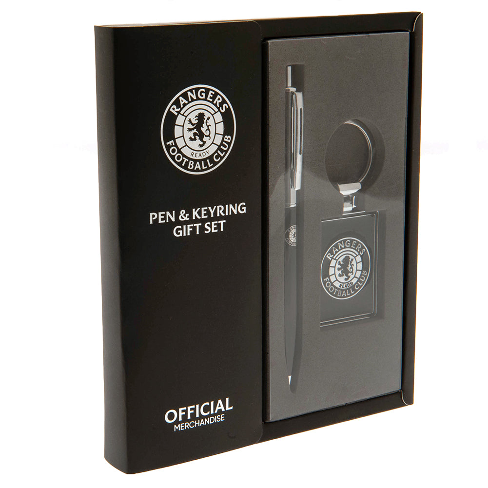 Official Rangers FC Pen & Keyring Set