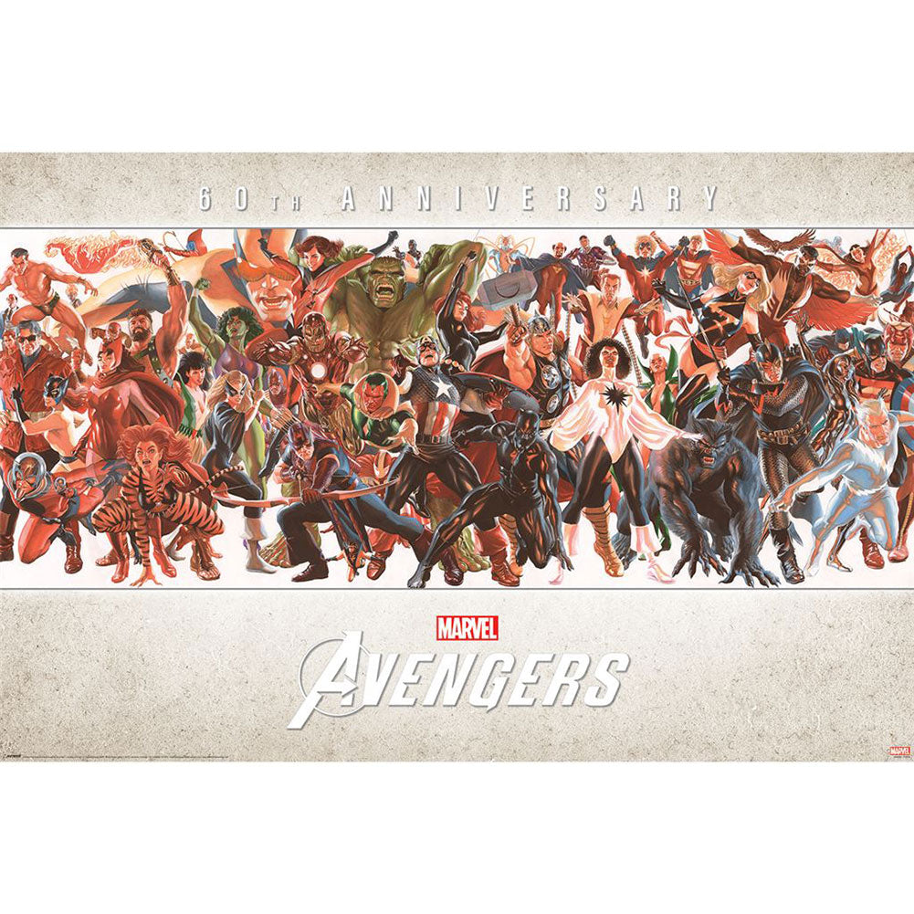 Official Avengers Poster 60th Anniversary 259