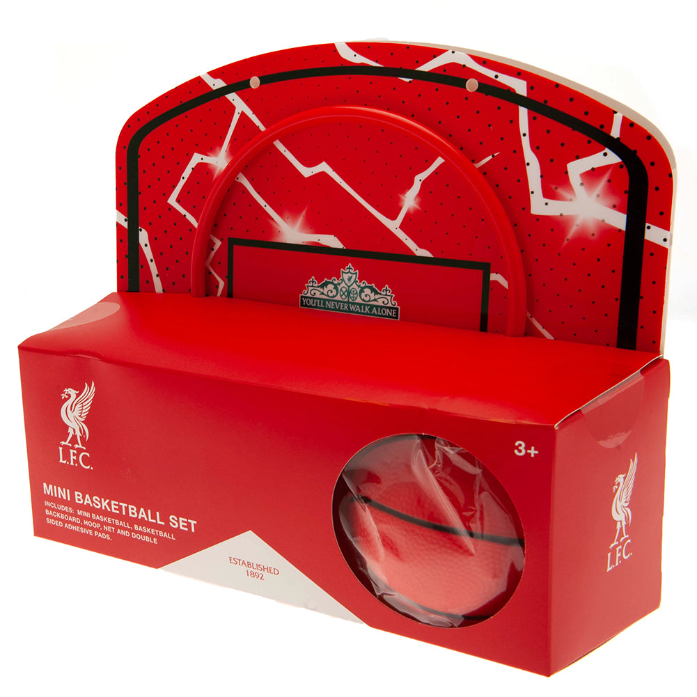 Official Liverpool FC Mini Basketball Set