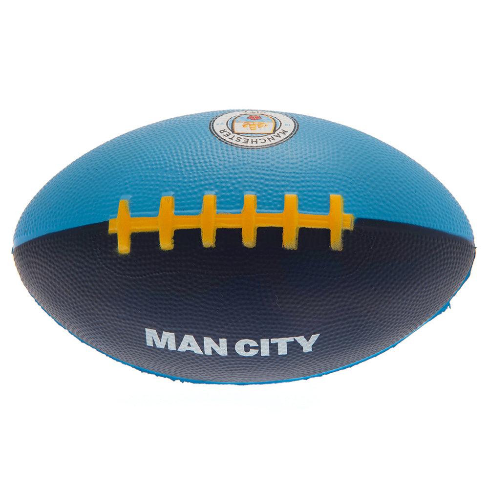 Official Manchester City FC Mini Foam American Football