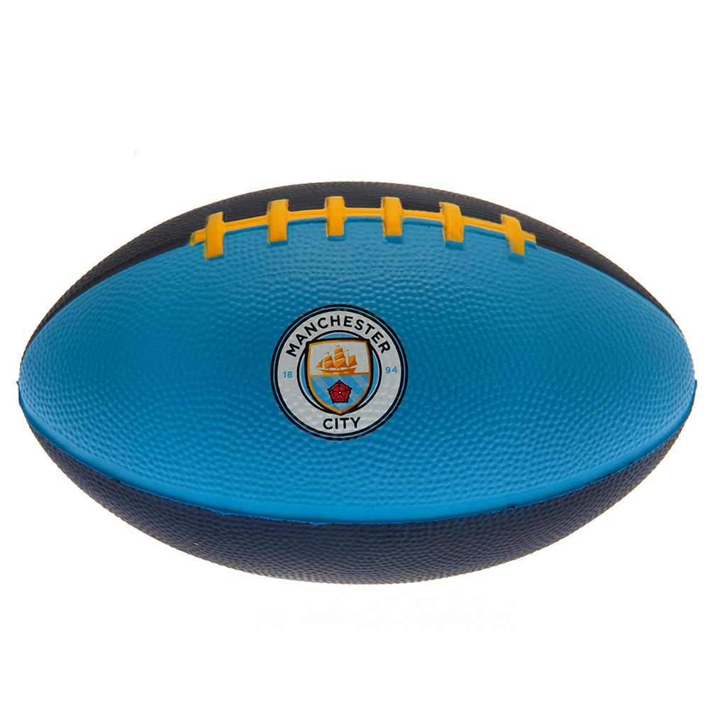 Official Manchester City FC Mini Foam American Football