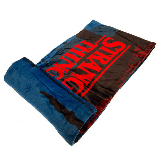 Official Stranger Things Upside Down Premium XL Fleece Blanket