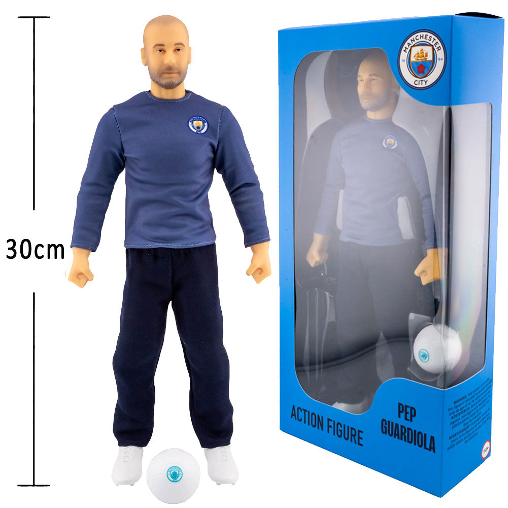 Official Manchester City FC Guardiola Action Figure