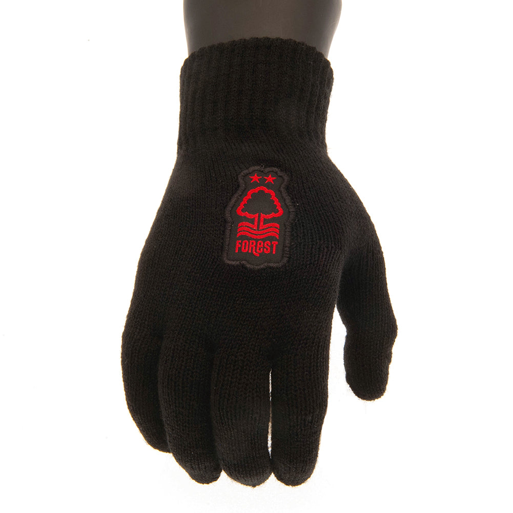 Official Nottingham Forest FC Knitted Gloves Junior