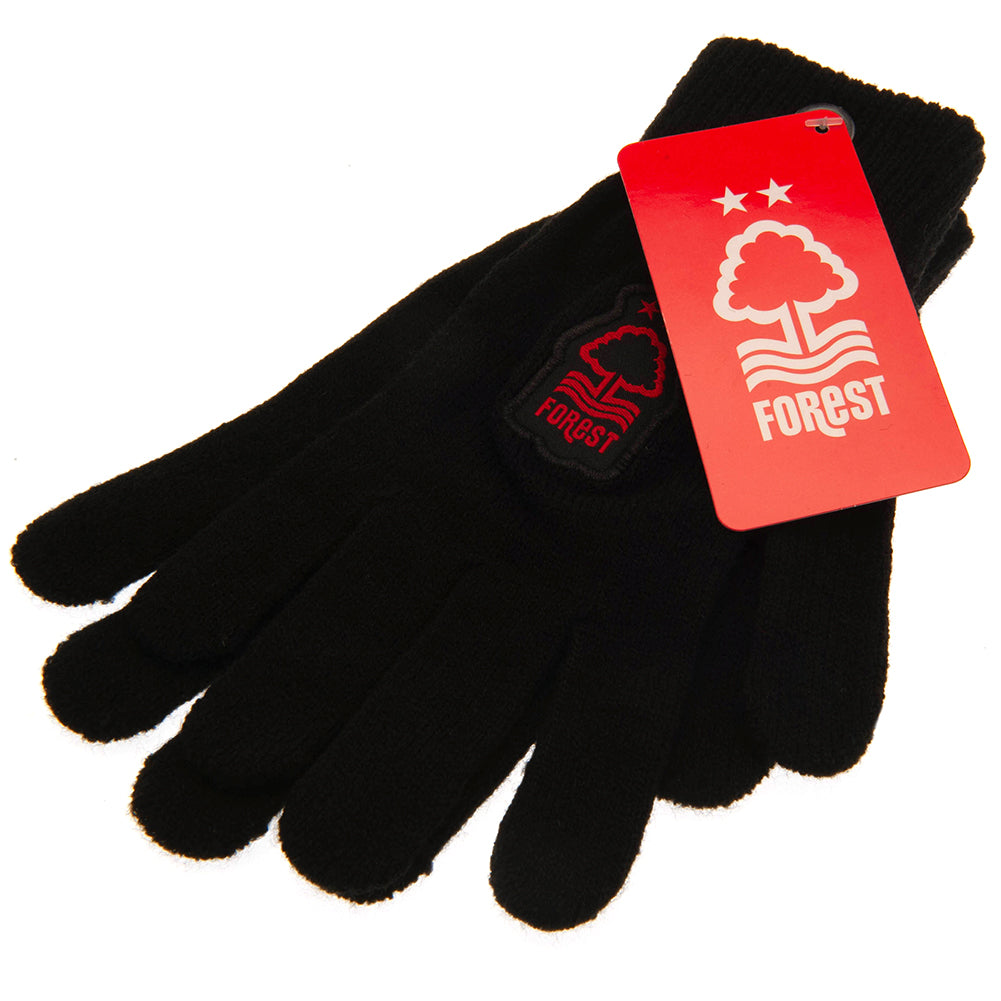 Official Nottingham Forest FC Knitted Gloves Junior