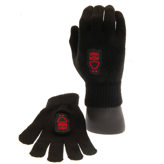 Official Nottingham Forest FC Knitted Gloves Junior