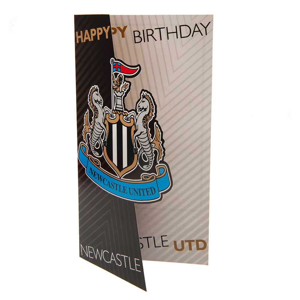 Official Newcastle United FC Crest Birthday Card