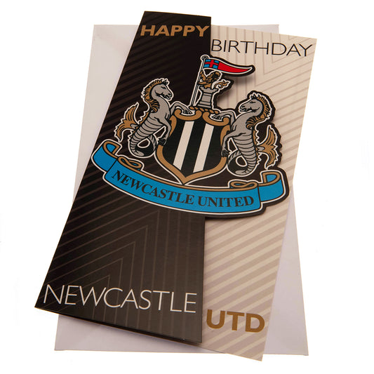 Official Newcastle United FC Crest Birthday Card