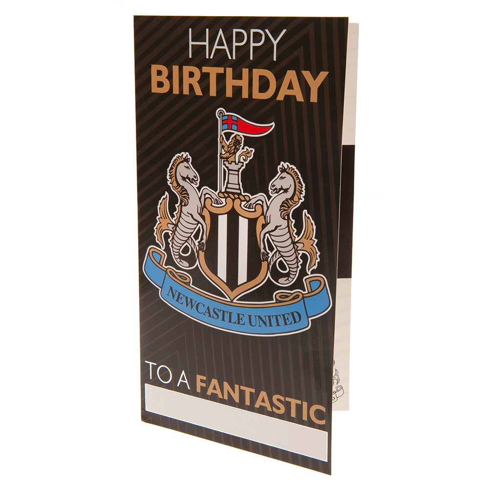 Official Newcastle United FC Personalised Birthday Card