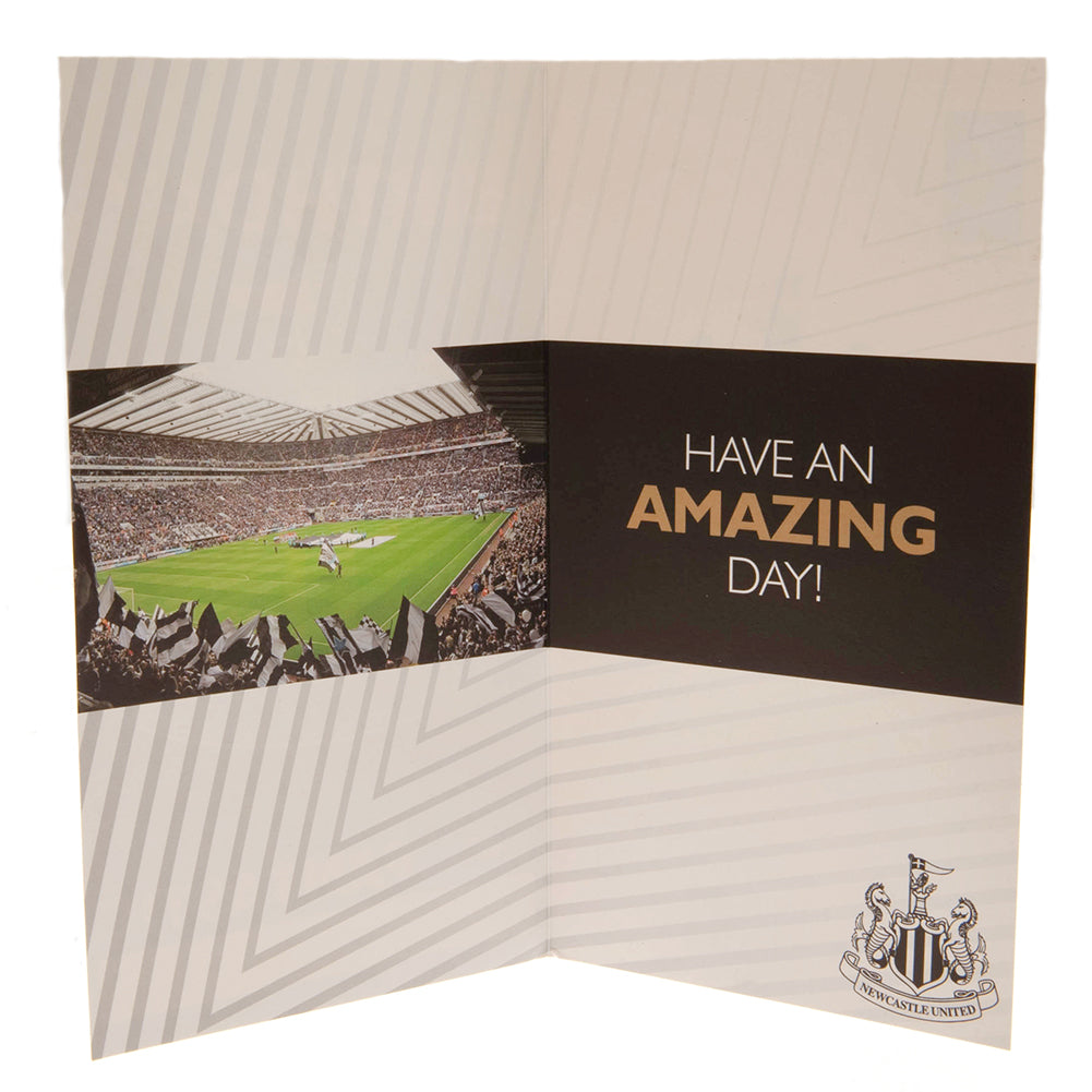 Official Newcastle United FC Personalised Birthday Card