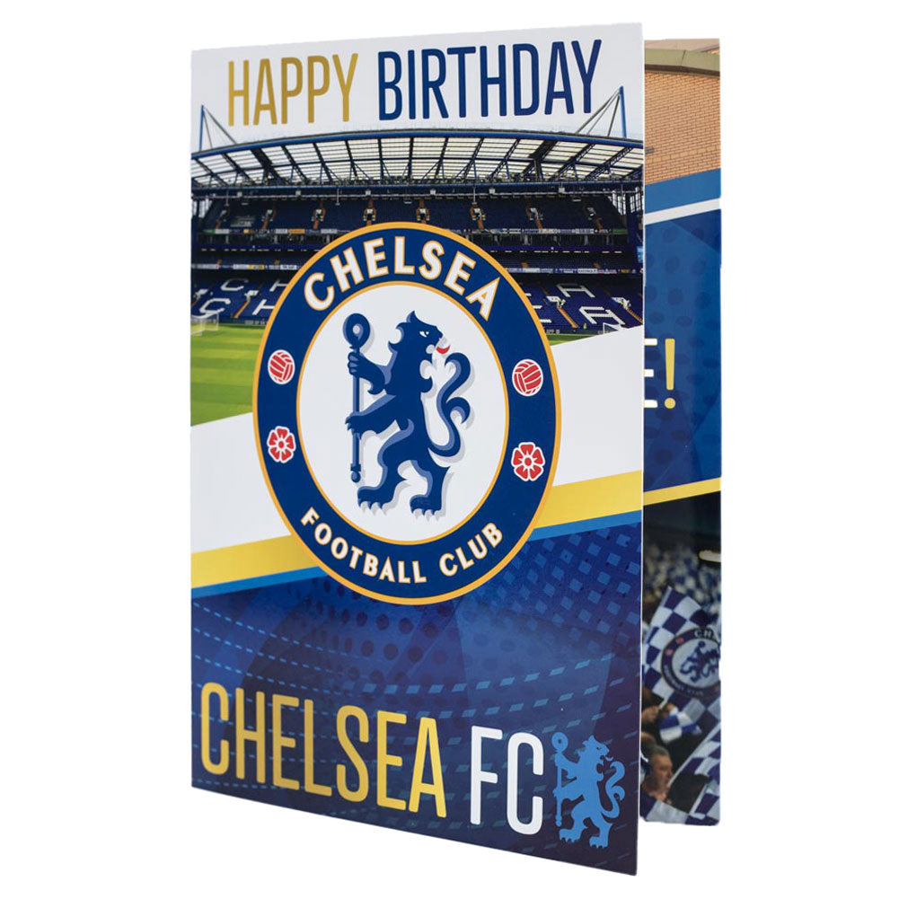 Official Chelsea FC Musical Birthday Card